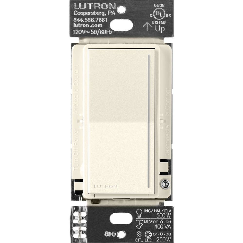 Lutron Sunnata Touch Dimmer - LED+ Pro Max, 250W LED/400W ELV/400VA MLV, Neutral Required, Multi-Location, 120V, ST-PRO-N-BI, Biscuit