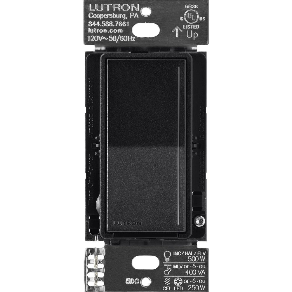 Lutron Sunnata Touch Dimmer - LED+ Pro Max, 250W LED/400W ELV/400VA MLV, Neutral Required, Multi-Location, 120V, ST-PRO-N-MN, Midnight