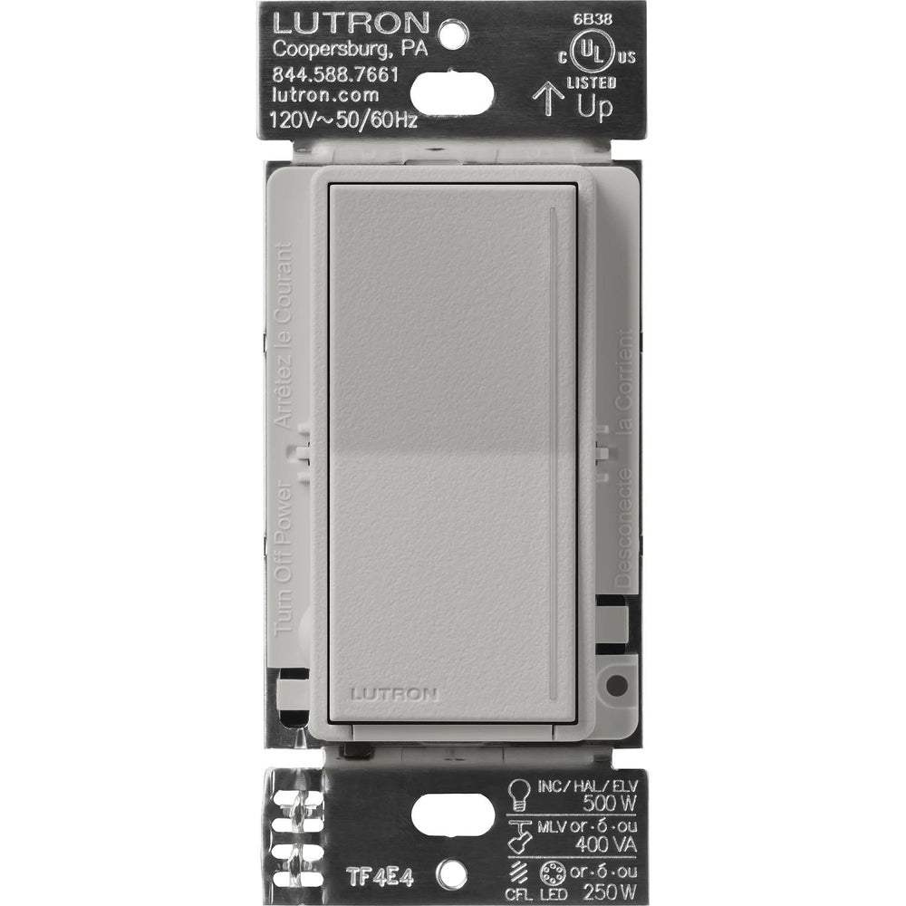 Lutron Sunnata Touch Dimmer - LED+ Pro Max, 250W LED/400W ELV/400VA MLV, Neutral Required, Multi-Location, 120V, ST-PRO-N-PB, Pebble