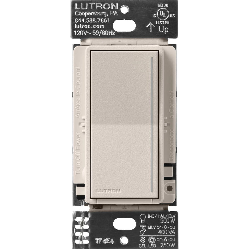 Lutron Sunnata Touch Dimmer - LED+ Pro Max, 250W LED/400W ELV/400VA MLV, Neutral Required, Multi-Location, 120V, ST-PRO-N-TP, Taupe