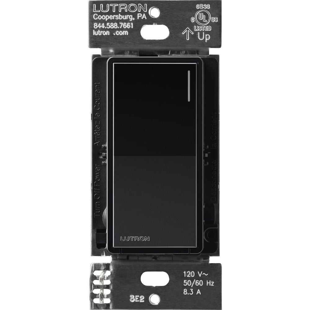 Lutron Sunnata Companion Switch, Multi-Location Switching, Only For Use With Sunnata 6A On/Off Switch, (ST-6ANS), ST-RS-BL, Black
