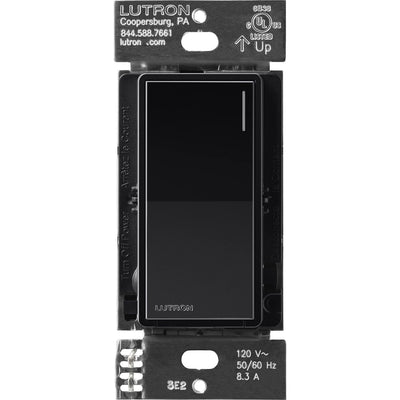 Lutron Sunnata Companion Switch, Multi-Location Switching, Only For Use With Sunnata 6A On/Off Switch, (ST-6ANS), ST-RS-BL, Black