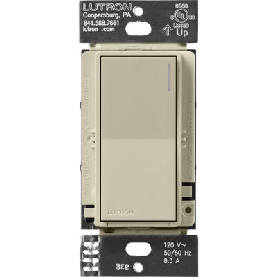 Lutron Sunnata Companion Switch, Multi-Location Switching, Only For Use With Sunnata 6A On/Off Switch, (ST-6ANS), ST-RS-CY, Clay
