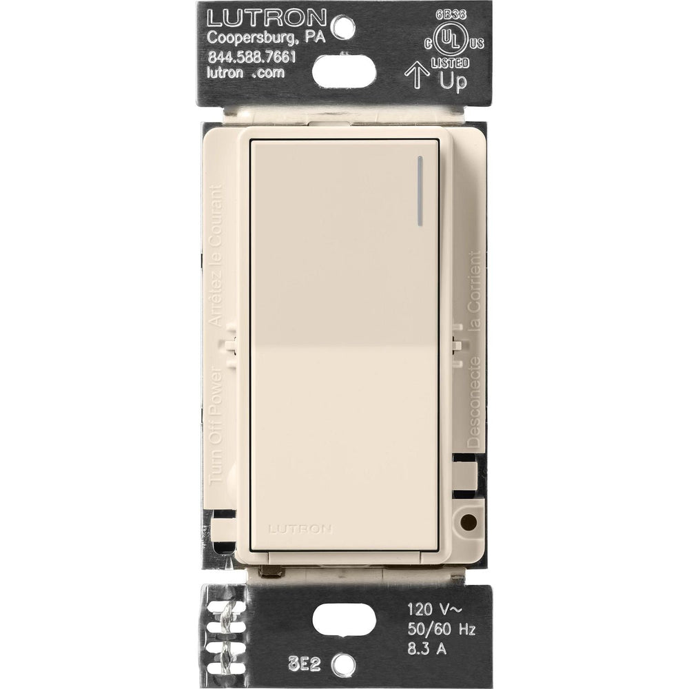 Lutron Sunnata Companion Switch, Multi-Location Switching, Only For Use With Sunnata 6A On/Off Switch, (ST-6ANS), ST-RS-LA, Light Almond
