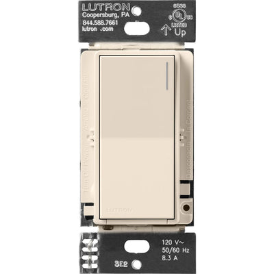 Lutron Sunnata Companion Switch, Multi-Location Switching, Only For Use With Sunnata 6A On/Off Switch, (ST-6ANS), ST-RS-LA, Light Almond