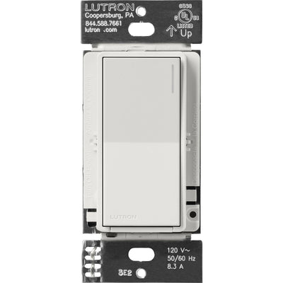 Lutron Sunnata Companion Switch, Multi-Location Switching, Only For Use With Sunnata 6A On/Off Switch, (ST-6ANS), ST-RS-LG, Lunar Gray