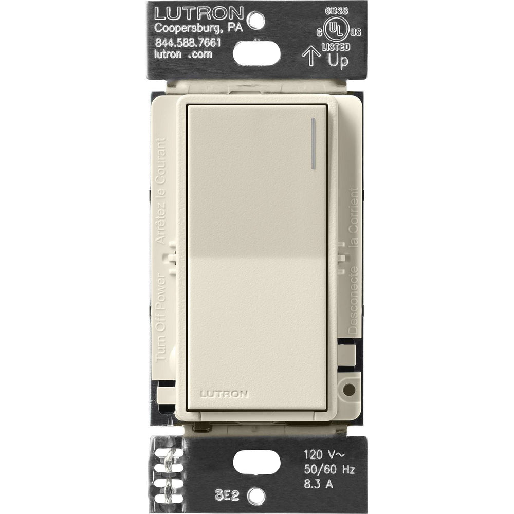 Lutron Sunnata Companion Switch, Multi-Location Switching, Only For Use With Sunnata 6A On/Off Switch, (ST-6ANS), ST-RS-PM, Pumice