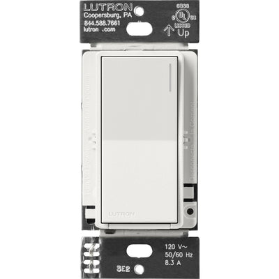 Lutron Sunnata Companion Switch, Multi-Location Switching, Only For Use With Sunnata 6A On/Off Switch, (ST-6ANS), ST-RS-RW, Architectural White
