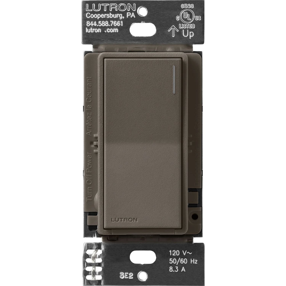 Lutron Sunnata Companion Switch, Multi-Location Switching, Only For Use With Sunnata 6A On/Off Switch, (ST-6ANS), ST-RS-TF, Truffle