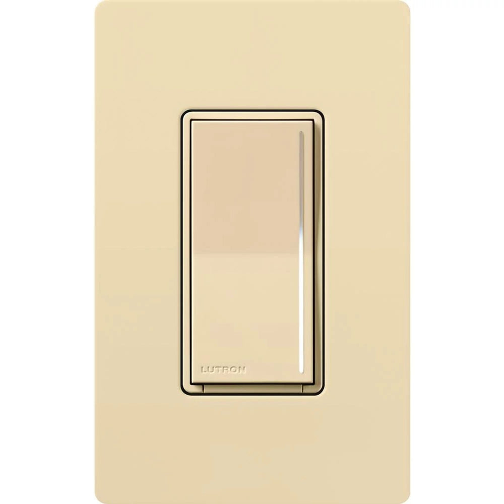 Lutron Sunnata LED+ Dimmer Switch, 150W LED, Single Pole/Multi-Location, No Neutral Required, 120V, STCL-153MH-IV, Ivory