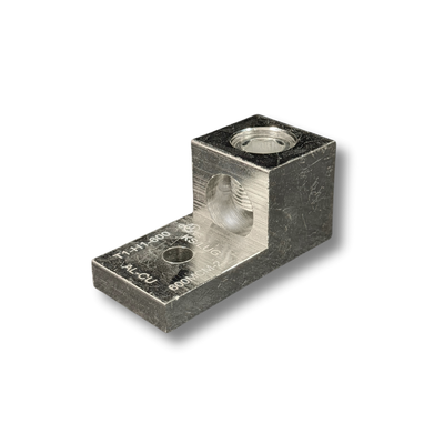 PLS-AST-1/0 - Aluminum Single Terminal Lug Electro-Tin Plated 1/0 AWG