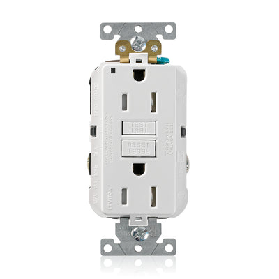 Leviton G5262-TW 15 A 125 VAC GFCI Receptacle White