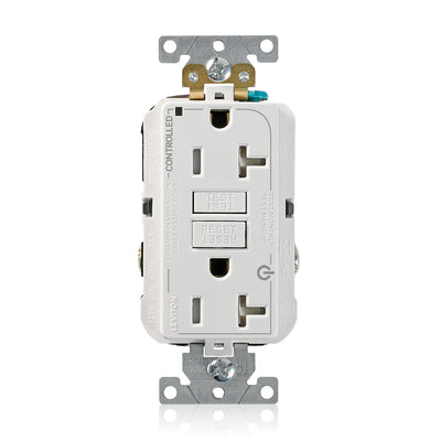 Leviton G5362-2TW G5362-2TW, G5362, Marked controlled, marked controlled GFCI