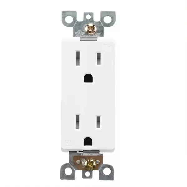 PLS-YGB-047 - 15A Tamper Resistant Receptacle with 2 USB Ports (Type A+C)