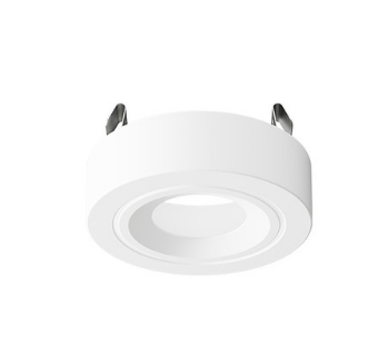 DMF Lighting H3TRABK 3" H Series Round Adjustable Trim, Black
