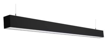 HY-4FT-LUD50W-XXK-B - 4FT Linear Suspendable 50W 3CCT ETL Black