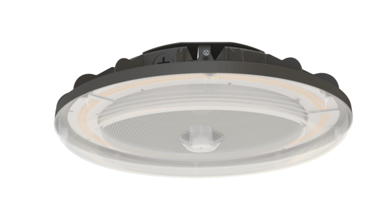 TS-GCP1180-80W-G-TCP-EM - Round LED Canopy Surface 3CCT 80w/60w/45w 9600lm UL Bronze Emergency