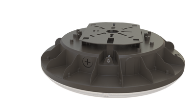 ORB-GCP1180-80W-G-TCP-MO - Round LED Canopy Surface 3CCT 80w/60w/45w 9600lm UL Bronze Motion Sensor