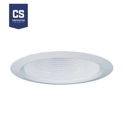 Lithonia Lighting 3B1W Contractor Select R24 4" Baffle Recessed Trim