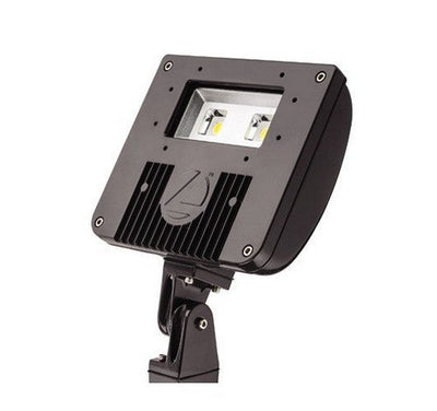 Lithonia Lighting DSXF1-LED-P2-40K-WFL-MVOLT-THK-DDBXD D-Series Size 1 21W LED Flood Light Knuckle Mount 120-277V