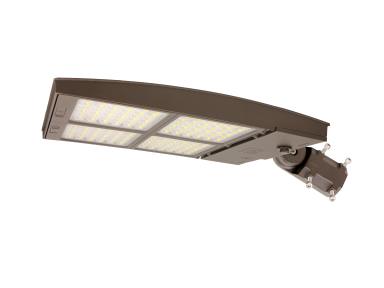 MaxLite M200UC3M-CSBKCR LED Outdoor Flood Area Light ,Watt 200W, Changeable Lens 3M, 120-277V, CCT 3000K/4000K/5000K, Bronze ,Slipfitter Mount, C-Max Ready