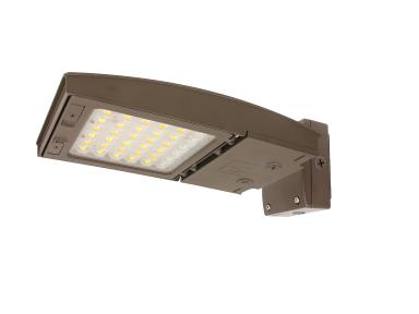 MaxLite M30UC3G-WCSBWCRE2 LED Outdoor Flood Area Light ,Watt 15/22/30W, Changeable Lens 3G, 120-277V, CCT 3000K/4000K/5000K, Wall Mount, C-max Ready, -20C EM