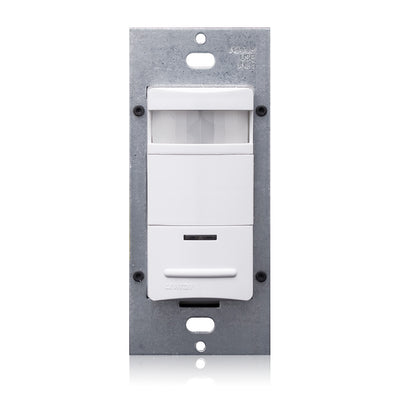 Leviton MDS10-IDW Wallbox Occupancy Sensor Switch lighting control, also known as a motion sensor or motion detector, Part