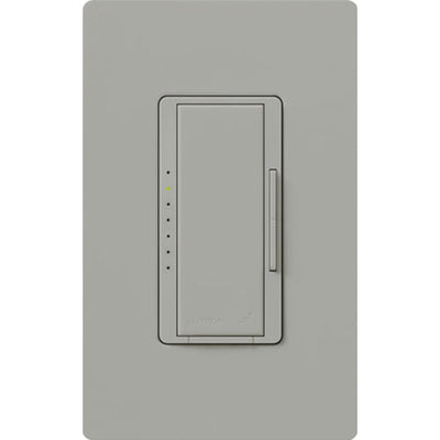 Lutron Maestro Wireless 3-Wire Dimmer for Ballast/LED Driver, 6A, Neutral Required, Single Pole/Multi-Location, 120/277V, MRF2-F6AN-DV-GR, Gray