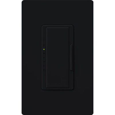 Lutron Maestro Wireless 3-Wire Dimmer for Ballast/LED Driver, 6A, Neutral Required, Single Pole/Multi-Location, 120/277V, MRF2-F6AN-DV-MN, Midnight