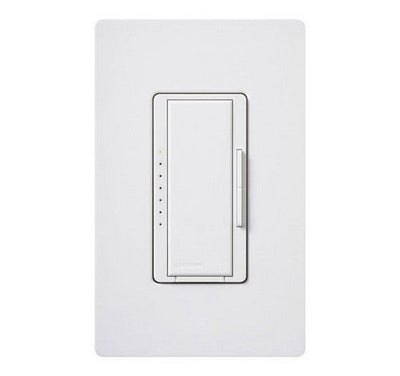 Lutron Vive Maestro Wireless LED+ Dimmer, 150W LED, Single Pole/Multi-Location, No Neutral Required, 120V, MRF2S-6CL-WH, White