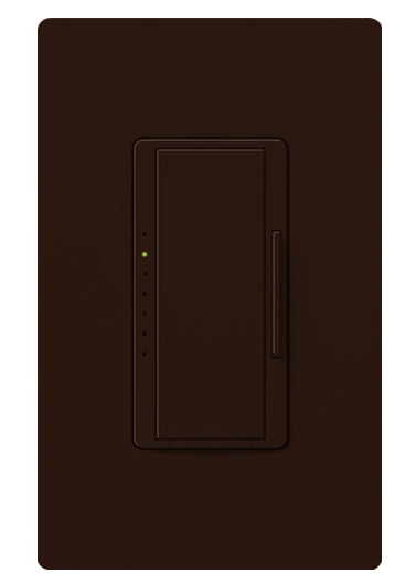 Lutron Vive Maestro Wireless ELV Dimmer, 600W ELV/150W LED, Single Pole/Multi-Location, Neutral Required, 120V, MRF2S-6ELV120-BR, Brown