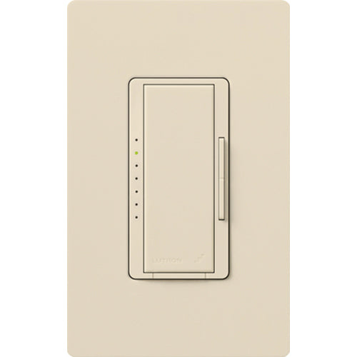 Lutron Vive Maestro Wireless ELV Dimmer, 600W ELV/150W LED, Single Pole/Multi-Location, Neutral Required, 120V, MRF2S-6ELV120-LA, Light Almond
