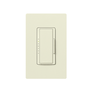 Lutron Vive Maestro Wireless MLV Dimmer, 600VA MLV/150W LED, Single Pole/Multi-Location, Neutral Required, 120V, MRF2S-6ND-120-BI, Biscuit