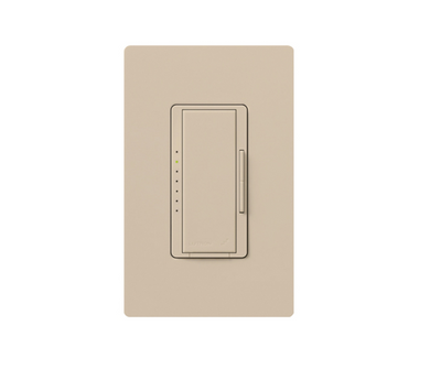 Lutron Vive Maestro Wireless MLV Dimmer, 600VA MLV/150W LED, Single Pole/Multi-Location, Neutral Required, 120V, MRF2S-6ND-120-TP, Taupe