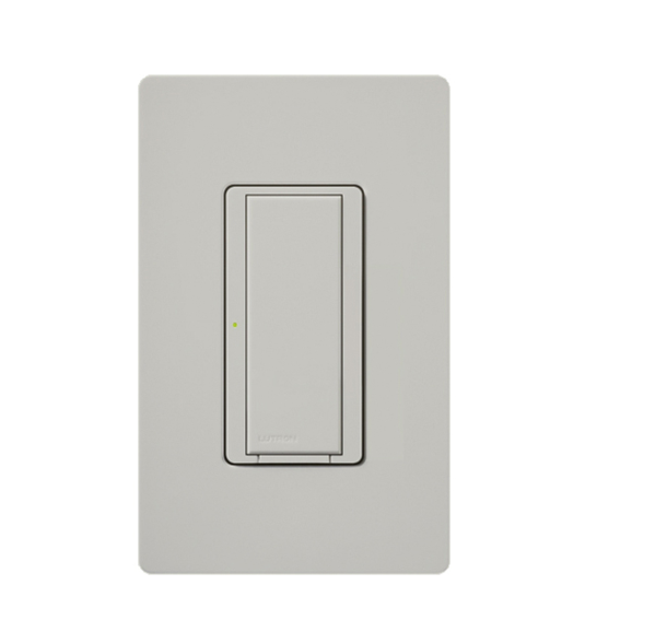Lutron Vive Maestro Wireless Switch, 8A Light/3A Fan, Single Pole/Maestro, No Neutral Required, 120-277V, MRF2S-8S-DV-PD, Palladium