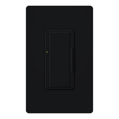 Lutron Maestro Dimmer, 1000W Incandescent/Halogen Only, Single Pole/Multi-Location, 120V, MSC-1000M-MN, Midnight