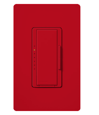 Lutron Maestro MLV Dimmer Switch, 800W (1000VA), Single-Pole/Multi-Location, No Neutral Required, 120V, MSCLV-1000M-HT, Hot