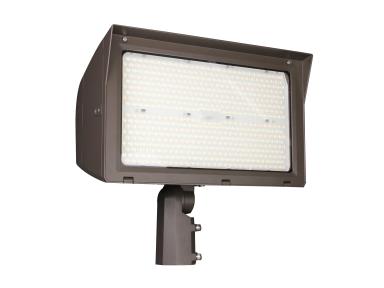 Maxlite MSF210UA-CSBKPR7TA Adjustable Beam Flood - 0-10V Dimming, Adjustable Beam - CCT Selectable - Knuckle Slipfitter - 7pin Receptacle - Shorting Cap - TAA Finish Bronze