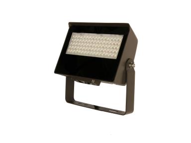 Maxlite MSF45UA-CSBKTYPCTA Adjustable Beam Flood - 0-10V Dimming, Adjustable Beam - CCT Selectable - Knuckle 1/2" Threaded Nipple Yoke Mount - Photocell - TAA - Finish Bronze