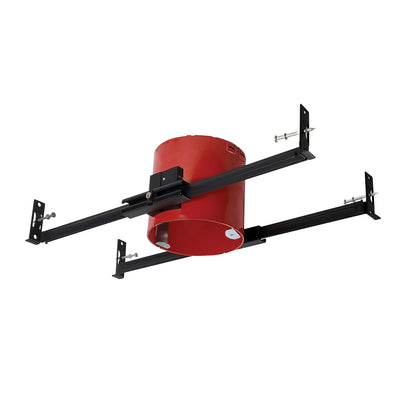4" IC Airtight Junction Box Recessed Housing with Surface Mount Bracket
