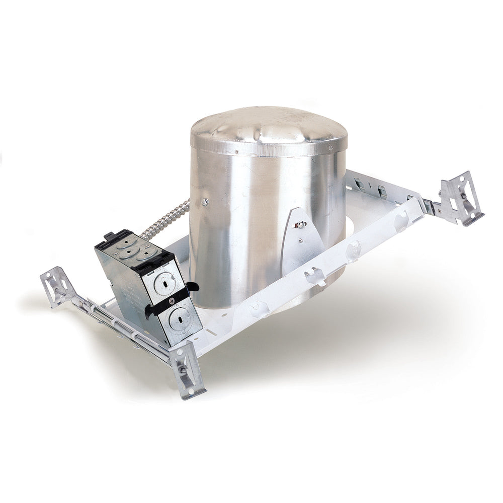 6" Sloped IC AT LED Dedicated New Construction Housing, 120/277V