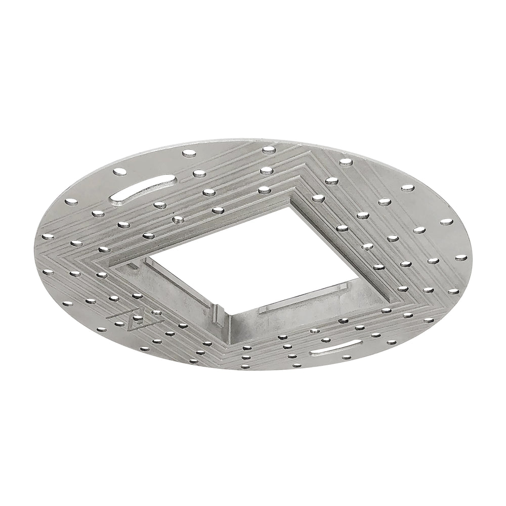4" Square Trimless Mud Ring for 4" Iolite PLUS Square Trimless