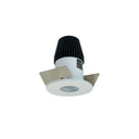 1" Iolite LED BWF Round Pinhole, 600lm, 2700K, Black Pinhole / Black Flange