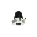 1" Iolite LED BWF Square Reflector with Round Aperture, 600lm, 2700K, Black Reflector with Round Aperture / Black Flange