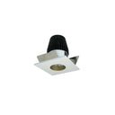 1" Iolite LED BWF Square Reflector with Round Aperture, 600lm, 2700K, Black Reflector with Round Aperture / Black Flange