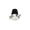 1" Iolite LED BWF Square Reflector with Round Aperture, 600lm, 2700K, Black Reflector with Round Aperture / Black Flange