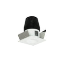 1" Iolite LED BWF Square Reflector with Round Aperture, 600lm, 2700K, Black Reflector with Round Aperture / Black Flange