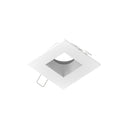 2" Iolite Can-less Square Downlight Trim, Haze Reflector / Warm White Flange