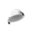 4" Iolite Can-less Slope Trim, Black finish
