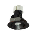 4" Iolite LED Round Adjustable Cone Retrofit, 1000lm / 12W, 2700K, Black Reflector / Black Flange